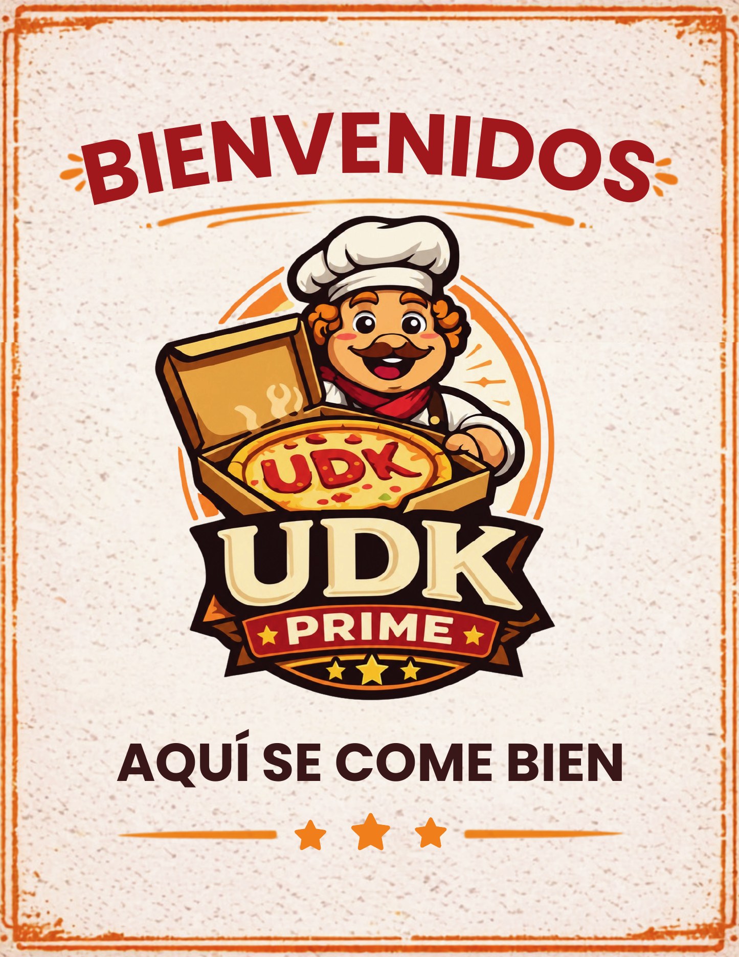 Portada del menú UDK Prime